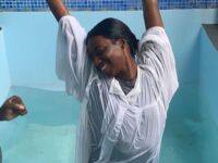 Buju Banton’s Daughter Abihail Myrie Resurfaces & Gets Baptized