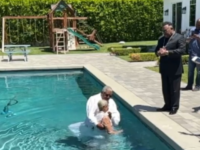 Blac Chyna “Born Again” Pool Baptism