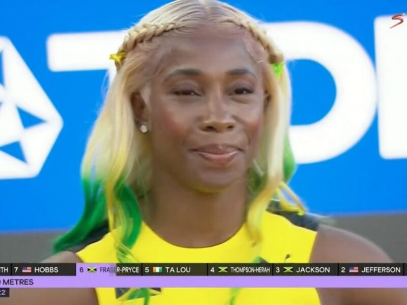 Fraser-Pryce Wins Gold, Jackson Silver And Thompson-Hera Bronze In Women’s 100m World Championships Final – Watch Race
