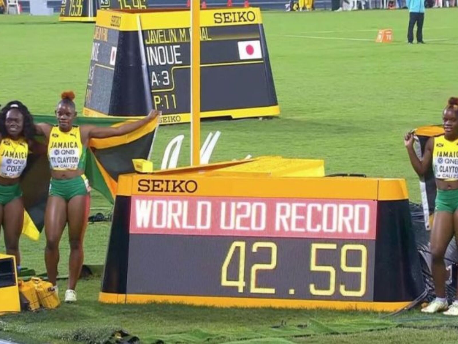 Jamaica Girl Sprinters Set World Under 20 Record In Columbia –