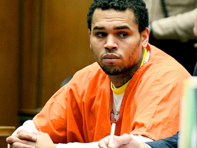 Chris Brown Sentenced To 1 Year In A Jail For Probation Violation