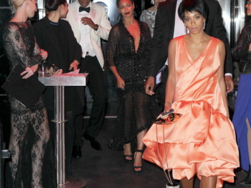 Beyoncé Sister Solange Attacked And Spit On Jay Z At Met Gala (PICTURE & VIDEO)