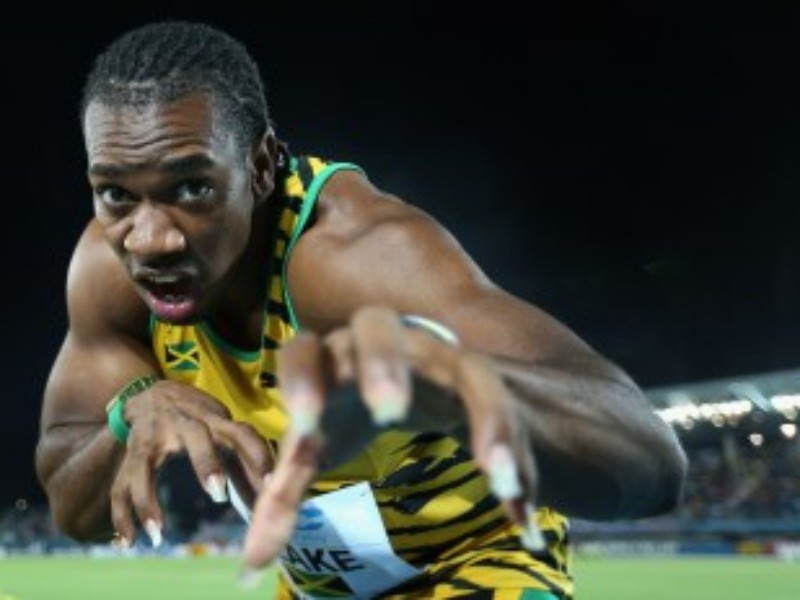 World Class Sprinter Yohan Blake, Lolo Jones beaten at Adidas GP; no high jump WR