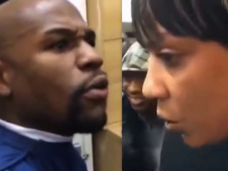 Floyd Mayweather & Jamaican Woman Arguing, She Don’t Know Who He Is (VIDEO)