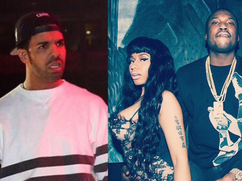 Drake Not Happy About Nicki Minaj and Meek Mill Hookup