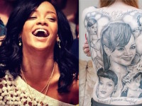 Rihanna Fan Got 14 Tattoos Of Singer On Her Body