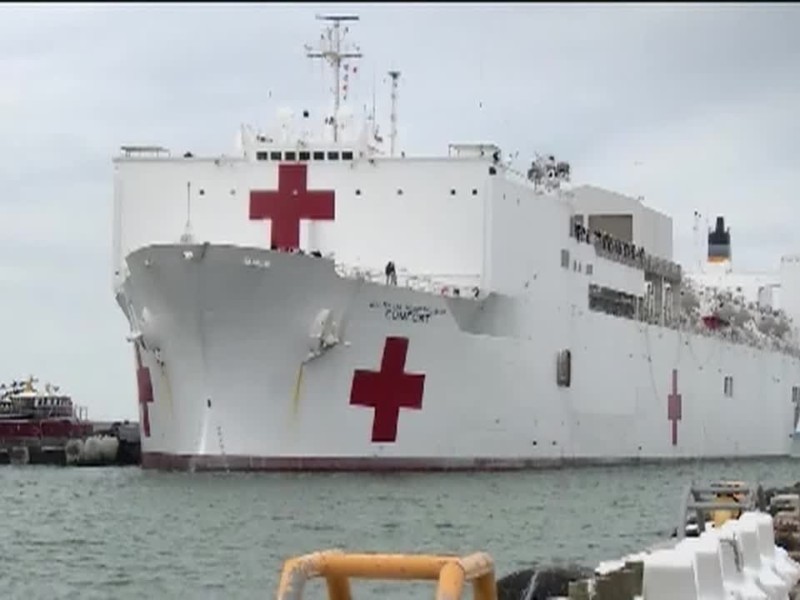 US naval hospital ship to provide medical services to Jamaica