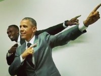 Obama, Usain strike the ‘Lightning Bolt’ (VIDEO)