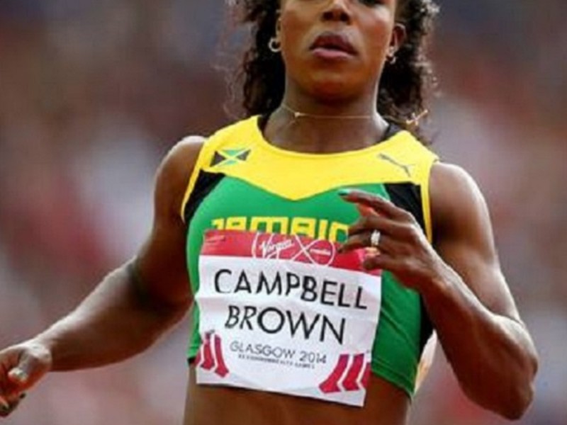 Jamaica’s Veronica Campbell-Brown wins 200 metres in Beijing