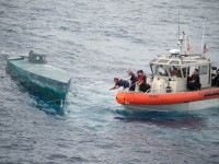 US Coast Guard shows drug bust of makeshift submarine with 12,000 lbs of cocaine (VIDEO)