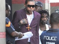 Leaked Vybz Kartel ‘gray mariana’ Playing Football in Prison Yard (Video) 2015