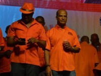 Peter Bunting , The Prime Minister & Other Comrades Rocks To Vybz Kartel At People’s National Party Rally