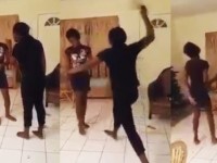 Jamaican mother beats child for using Facebook (MUST WATCH VIDEO)