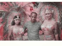Dexta Daps parties with Amber Rose and Blac Chyna at Trini Carnival