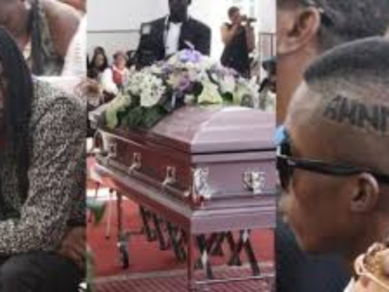 A tearful farewell for Dancehall Star Nesbeth’s wife