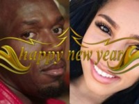 Usain Bolt spoils Girlfriend with US:$1.5 million Dollar Diamond Necklace…Happy New Years Kasi Bennett [MUST SEE]