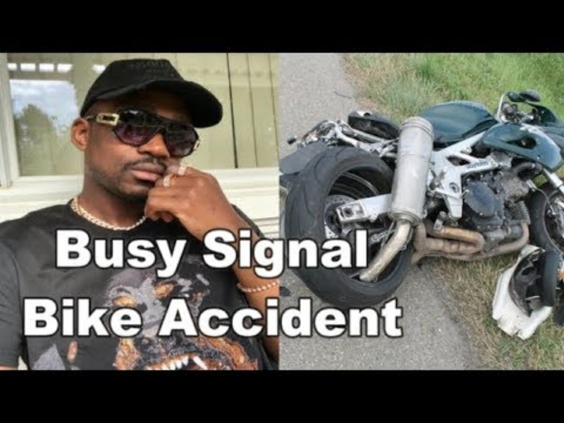 Dancehall Artiste Busy Signal Involved In Motorcycle Crash In Columbia
