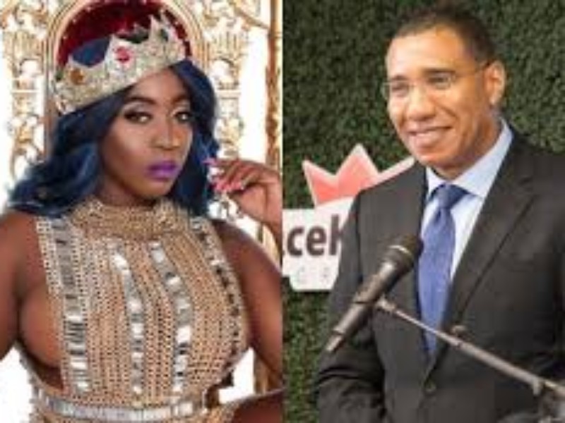 Dancehall Artiste Spice Pleads With Jamaica PM Andrew Holness To Legalize ‘Bad Words’ In Dancehall