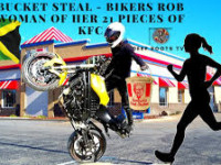 Bucket steal – Bikers rob woman of her 21 pieces of KFC, Jamaica