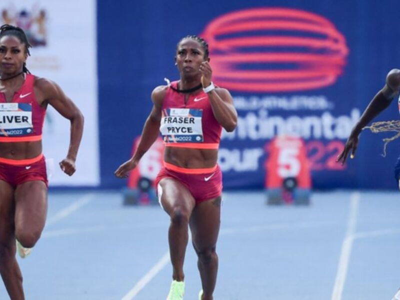 Shelly-Ann Fraser-Pryce Clocks World Leading Time In Kenya