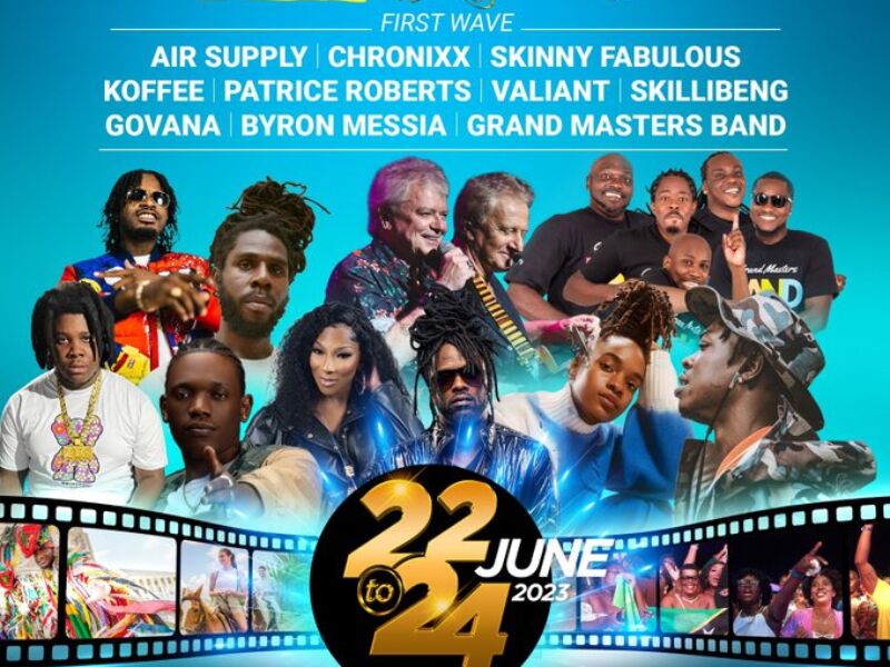 Air Supply, Koffee, Chronixx announced for St Kitts Music Festival