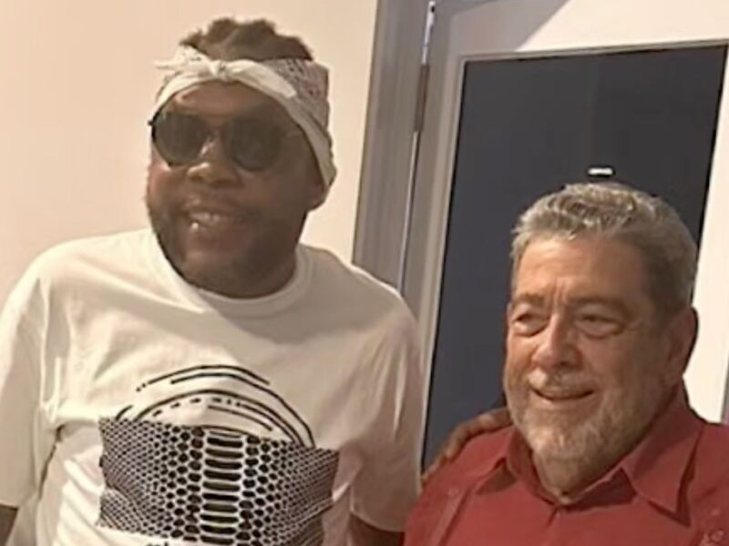 Vybz Kartel Meets Saint Vincent and the Grenadines PM Ralph Gonsalves