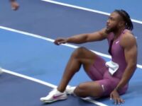 Jamaican 100M Olympic Sensation Kishane Thompson Going to Ground After Race Causes Concerns: [VIDEO]