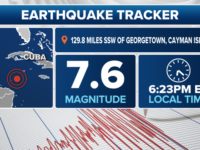 Massive 7.6-magnitude earthquake shakes Caribbean, tsunami warning issued