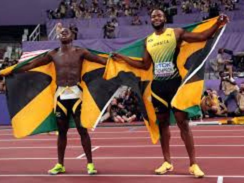 Seville and Thompson Deliver Historic 1-2 for Jamaica in the World Championship Tokyo 100m Final (WATCH)