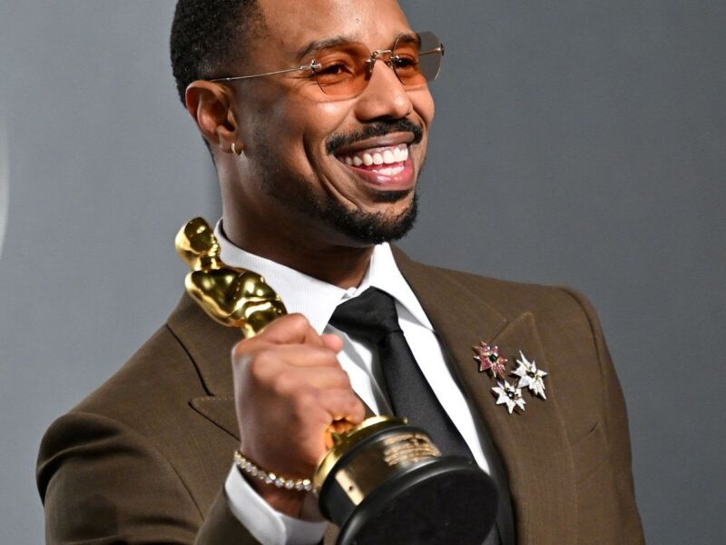Michael B Jordan wins best actor Oscar for ‘Sinners’