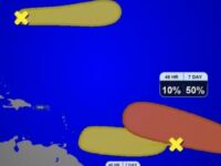 2 Tropical Waves in the Atlantic, Heading Towards Caribbean, Development Chance Rise to 50%