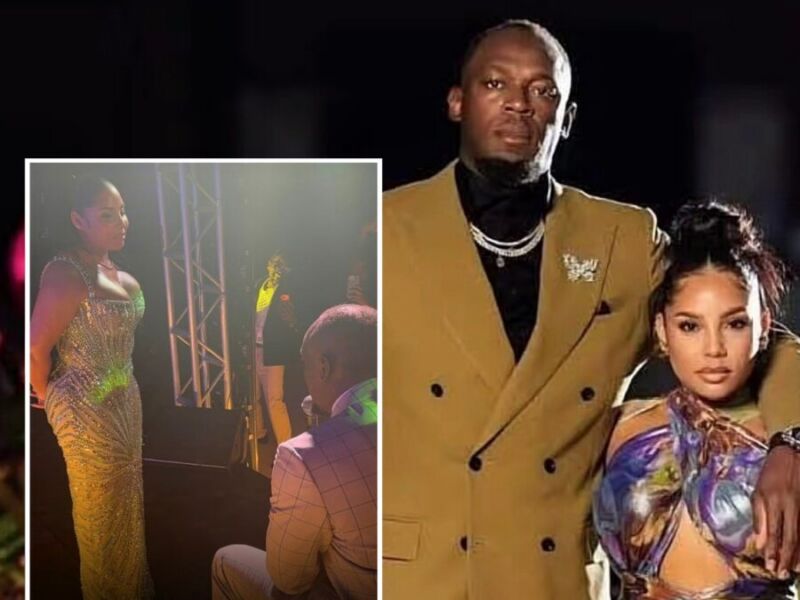 Jamaican Sprint Legend Usain Bolt Proposes to Longtime Partner Kasi Bennett (WATCH)