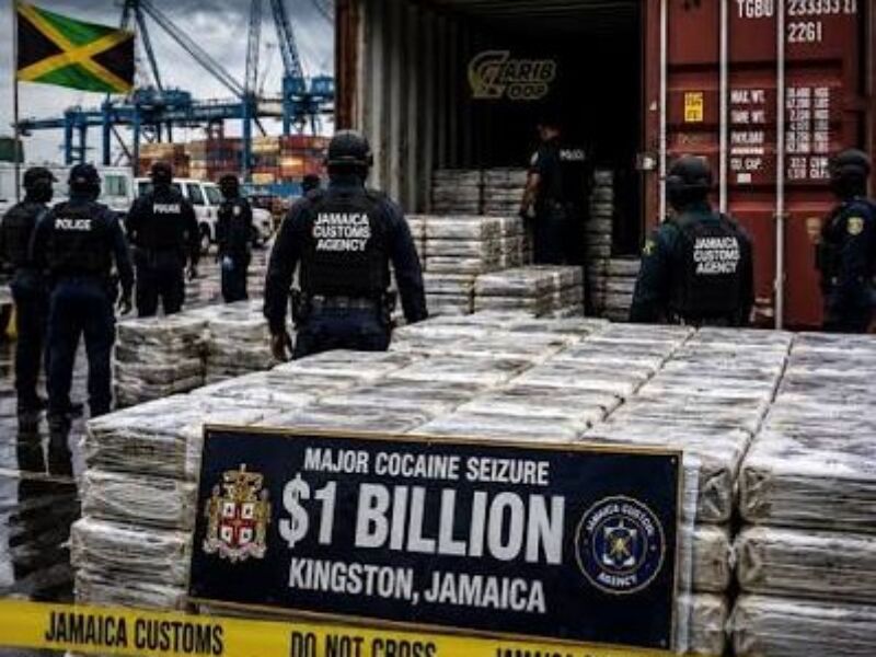 Estimated J$1 Billion Cocaine Seizure Leads to Multiple Arrests at Kingston Container Terminal